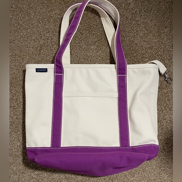 Lands End canvas tote - Picture 1 of 3